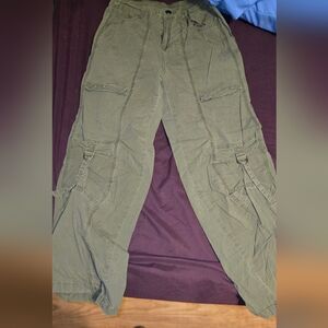 No Boundaries XS Sage Green Cargo Pants
